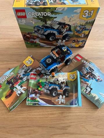 Lego Creator 31075 3-in-1 Avontuurlijke Offroader beschikbaar voor biedingen