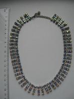 Vintage ketting met strass goede staat, Sieraden, Tassen en Uiterlijk, Antieke sieraden, Ophalen of Verzenden, Overige materialen