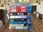 8 puzzels  1000 st á €8.    1 puzzel   2000 st. á €12, Ophalen of Verzenden, Zo goed als nieuw, Legpuzzel