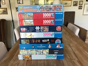 8 puzzels  1000 st á €8.    1 puzzel   2000 st. á €12 beschikbaar voor biedingen