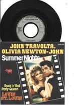 JOHN TRAVOLTA & OLIVIA NEWTON JOHN SINGLE 7" SUMMERNIGHTS, 7 inch, Single, Ophalen of Verzenden, Zo goed als nieuw