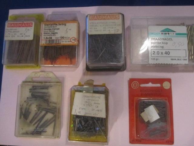 spijkers, bijzondere nagels, Doe-het-zelf en Verbouw, IJzerwaren en Bevestigingsmiddelen, Nieuw, Spijkers, Minder dan 50 mm, Ophalen of Verzenden