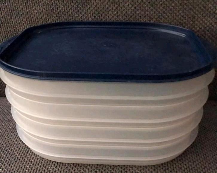 Tupperware Stapel 3 met extra schaaltje stapel 4 dus 😄, Huis en Inrichting, Keuken | Tupperware, Zo goed als nieuw, Bus of Trommel