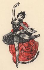 0510 Ex Libris Nederland : Jan Battermann, 1958, Verzenden