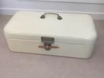 Vintage Crème Witte Broodtrommel, Antiek en Kunst, Antiek | Keukenbenodigdheden, Ophalen