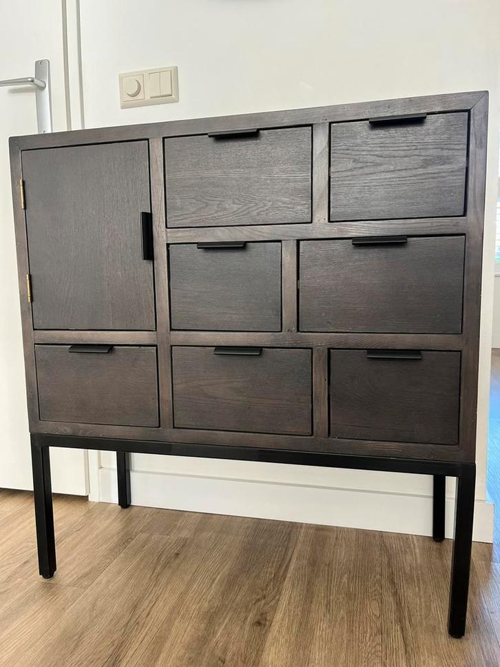 Rivièra Maison ladekast coventry 85x80 cm als nieuw, Huis en Inrichting, Kasten | Ladekasten, Zo goed als nieuw, Minder dan 100 cm