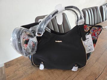 Nieuwe Desigual Tas Zwart beschikbaar voor biedingen