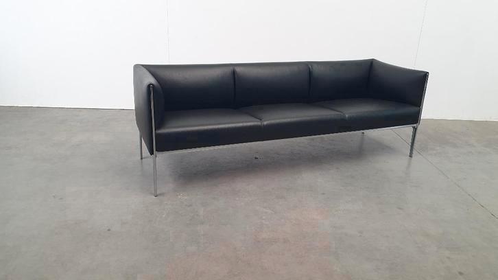 Asienta design bank 3z zwart leder Wilkhahn Jehs & Laub 2019, Antiek en Kunst, Kunst | Designobjecten, Ophalen