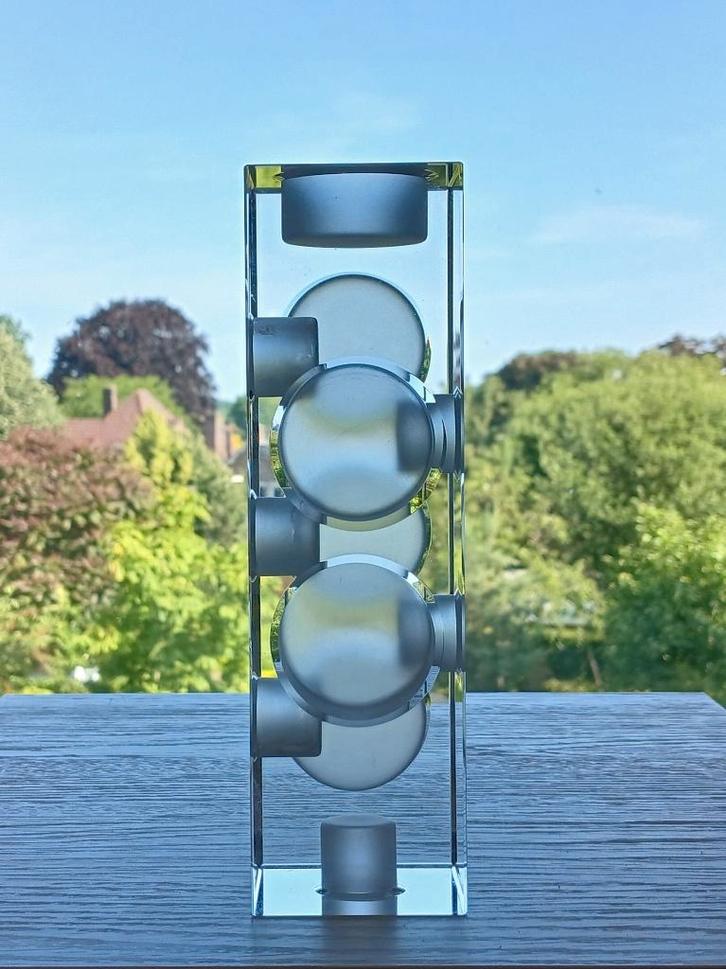 Glasobject Kandelaar Sfeerlicht Passion & Lights, Antiek en Kunst, Antiek | Glas en Kristal, Ophalen of Verzenden