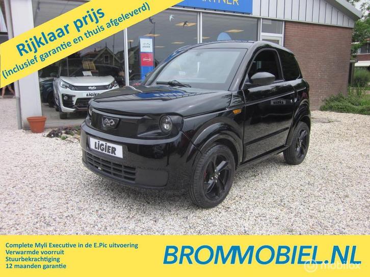 Ligier Myli EV12 Executive stuurb. elektrische brommobiel, Diversen, Brommobielen en Scootmobielen, Gebruikt, Ligier