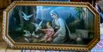 Prachtige religieuze prent met zware lijst, Antiek en Kunst, Ophalen