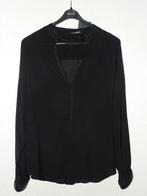 Nieuwe Zara blouse met lederlook details – maat L, Maat 42/44 (L), Nieuw, Ophalen of Verzenden, Zara
