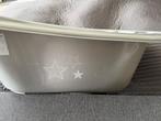 Zilverkleurige baby badje, verkleiner en standaard ,, Ophalen, Zo goed als nieuw, Badje, Bébé-jou