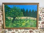 Lousje Bakx  '' De Ardennen '', Antiek en Kunst, Ophalen of Verzenden