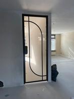 Industriële stalen deur met glas zeer snelle levering, Overige typen, Nieuw, Veiligheidsglas, 160 cm of meer