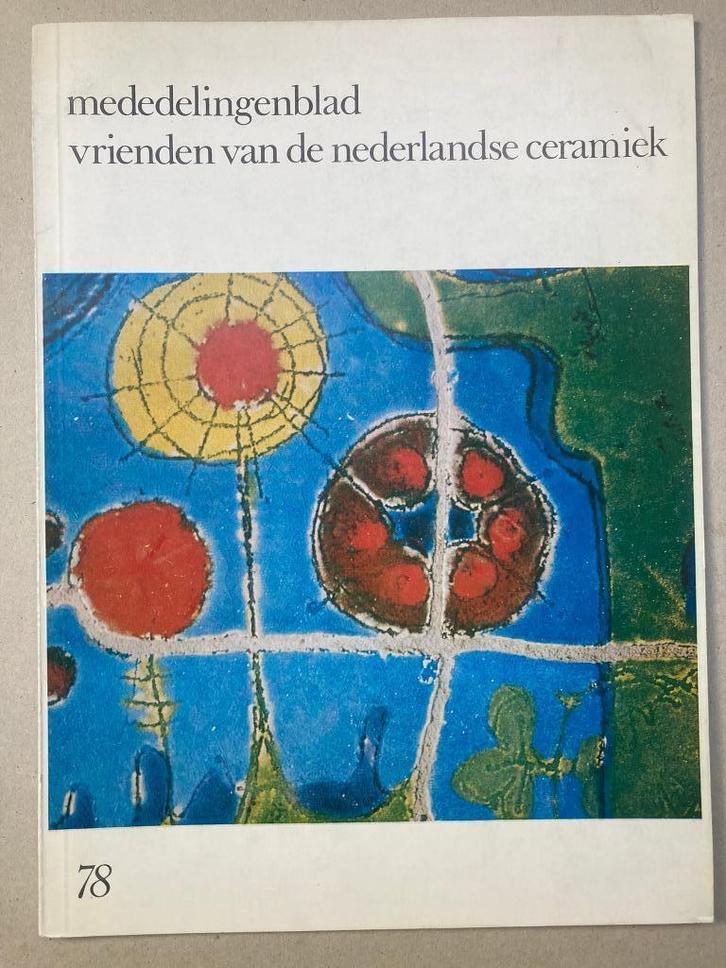 Porceleyne Fles experimenteel, van Rees, mededelingenblad, Antiek en Kunst, Antiek | Keramiek en Aardewerk, Ophalen of Verzenden