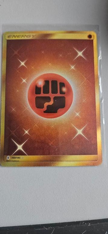 Pokemon fighting energ secret rare nr 169 beschikbaar voor biedingen