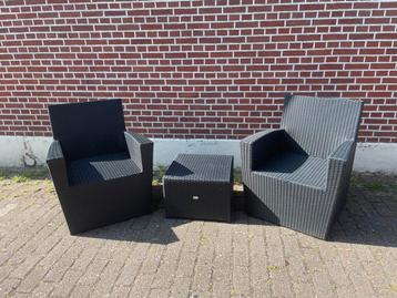 Outdoor Furniture Set for Sale – 2 Chairs + Tea Table beschikbaar voor biedingen