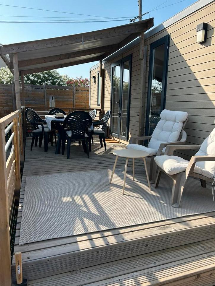 Chalet te huur direct aan het strand in Zuid Frankrijk, Vakantie, Vakantiehuizen | Frankrijk, Languedoc-Roussillon, Chalet, Bungalow of Caravan