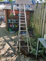 Schuifladder 6m, Doe-het-zelf en Verbouw, Ladders en Trappen, Ophalen of Verzenden, Gebruikt, 4 meter of meer