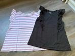2 Zomerse Tops H&M 134/140 ZGAN, Meisje, H&M, Ophalen of Verzenden, Zo goed als nieuw