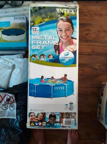 Intex zwembad rond, 3,66 meter beschikbaar voor biedingen