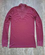 Mooie top burgundy, Kleding | Dames, Tops, Zara, Ophalen of Verzenden, Lange mouw, Maat 36 (S)