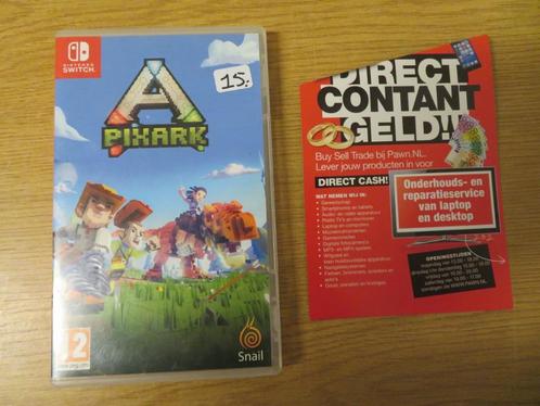 Nintendo Switch PixARK | Pawn Eindhoven, Spelcomputers en Games, Games | Nintendo Switch, Gebruikt, Avontuur en Actie, 1 speler