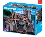 Playmobiel ridderkasteel Valkenridders., Kinderen en Baby's, Speelgoed | Playmobil, Ophalen of Verzenden, Zo goed als nieuw, Complete set