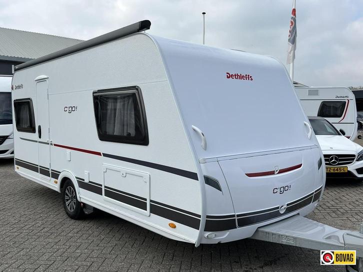 Dethleffs C'Go 495 FR LUIFEL/MOVER/LUIFEL/MOVER/VLOERVERWARM, Caravans en Kamperen, Caravans, Bedrijf, tot en met 4, 1000 - 1250 kg