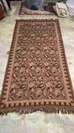 Vintage grand foulard kleed sprei reversibel 230/220, Gebruikt, Etten-Leur, Ophalen of Verzenden, 200 cm of meer