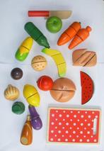 Snij fruit / groente / brood / taart / Hout / klittenband, Kinderen en Baby's, Ophalen of Verzenden, Overige typen