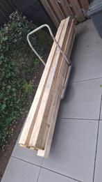 10 dikke Balken 7.7x7.7x240 cm, Doe-het-zelf en Verbouw, Hout en Planken, Ophalen, Zo goed als nieuw, 200 tot 250 cm, 50 mm of meer