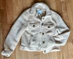 Bershka Teddy Jas - Ecru - Maat S zgan bont jasje gevoerd, Kleding | Dames, Beige, Zo goed als nieuw, Maat 36 (S), Bershka