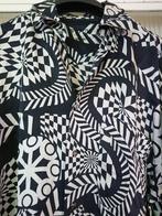 Vintage jaren 80 zijde silk blouse Jacques Britt voor Votum, Kleding | Heren, Overhemden, Verzenden, Zwart, Votum, Halswijdte 39/40 (M)