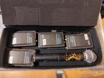 Samson Draadloze Microfoon met 4 Beltpaks, Ophalen of Verzenden, Gebruikt, Zangmicrofoon, Draadloos