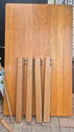 Eiken eetkamer tafel., Huis en Inrichting, Tafels | Eettafels, Ophalen, 100 tot 150 cm, 50 tot 100 cm, Zo goed als nieuw