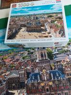 DELFT MARKT. Legpuzzel 1000stukjes. Ophalen voor  € 2.50., Ophalen of Verzenden, 500 t/m 1500 stukjes, Zo goed als nieuw, Legpuzzel