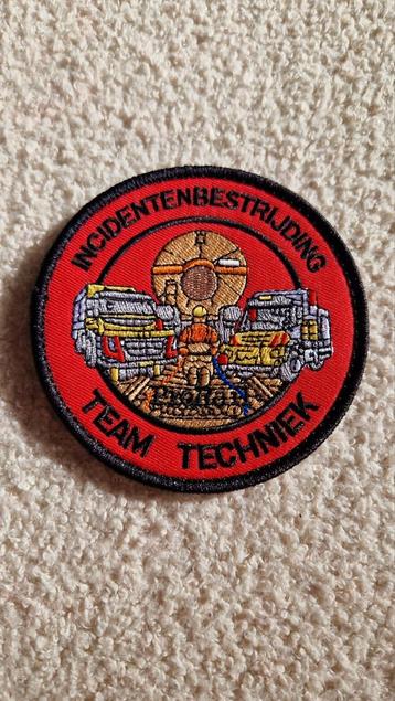 Mouwembleem Incidentbestrijding Team Techniek Prorail beschikbaar voor biedingen