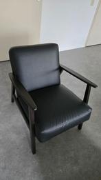 Ikea EKENÄSET Fauteuil - Zwart Jonsbyn, Huis en Inrichting, Fauteuils, Ophalen, Zo goed als nieuw, 50 tot 75 cm, Hout
