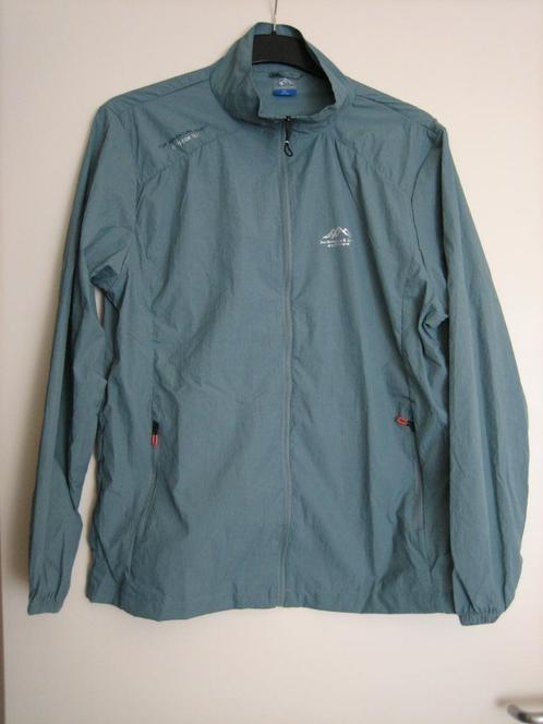 Nieuw! Grijsgroen outdoorjasje FOR ADVENTURE & SPIRIT 2XL, Kleding | Heren, Sportkleding, Nieuw, Wandelen of Outdoor, Maat 52/54 (L)