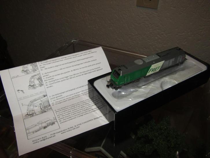 Rocky Rail (Ree Modeles) BB75000, Hobby en Vrije tijd, Modeltreinen | N-Spoor, Gebruikt, Locomotief, Gelijkstroom, Overige merken