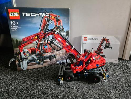Lego Technic 42144 Material Handler, Kinderen en Baby's, Speelgoed | Duplo en Lego, Zo goed als nieuw, Ophalen of Verzenden
