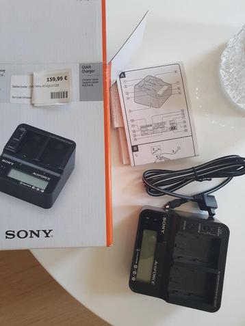 Dubbele oplader voor Sony PXW-Z90, AX53, AX700, etc beschikbaar voor biedingen