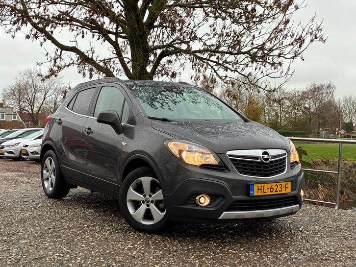 Opel Mokka 1.4 T Cosmo | Cruise + Clima + Half leder nu €, Auto's, Opel, Bedrijf, Te koop, Mokka, ABS, Airbags, Airconditioning