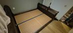 Bed frame 160x200, Huis en Inrichting, Slaapkamer | Bedden, Ophalen, Gebruikt, Bruin, Rustiek