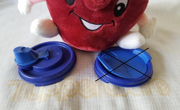 Tup. deksel 1: schenkdeksel Ruimtespaarder rond, Huis en Inrichting, Keuken | Tupperware, Gebruikt, Overige typen, Ophalen of Verzenden