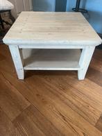 Grenen whitewash salontafel, Ophalen, Gebruikt, 50 tot 100 cm, Vierkant