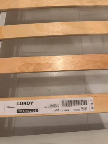 IKEA / Witte bed  metaal met bodem - afbeelding 6