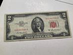 2 dollar biljet 1953A.61960584A, Ophalen, Noord-Amerika, Los biljet